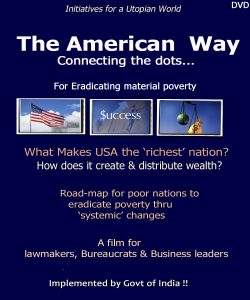 eradicate poverty -American way connecting the dots. center for intrsopection enlightenment